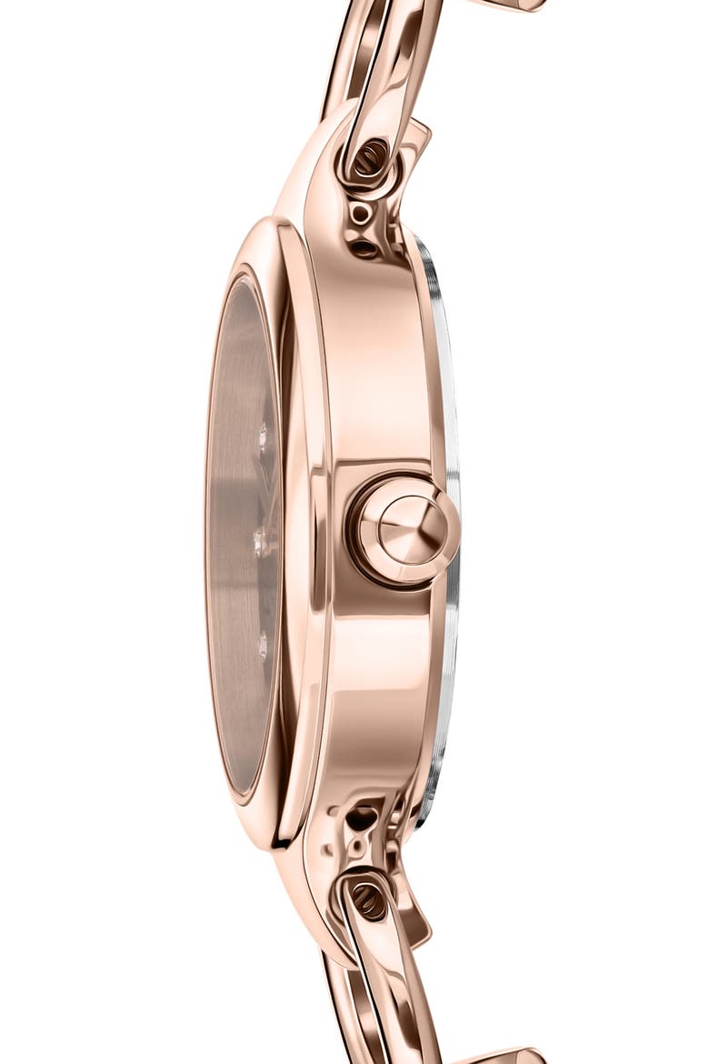 Broadwood Petite Bracelet Watch, 26mm, Alternate, color, IP ROSE GOLD