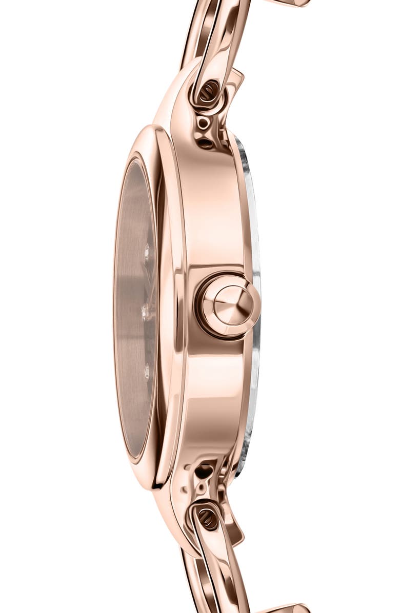 VERSUS Versace Broadwood Petite Bracelet Watch, 26mm, Alternate, color, Ip Rose Gold