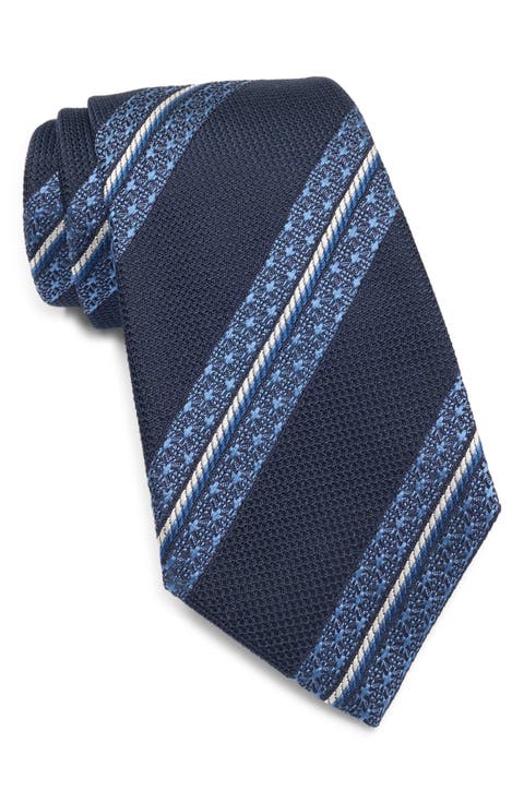 Stripe Silk Tie