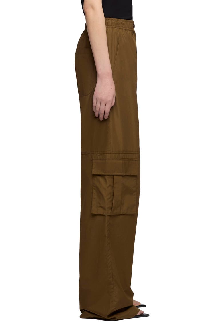 Cargo Wide Leg Pants, Alternate, color, POPELINE TOFFEE