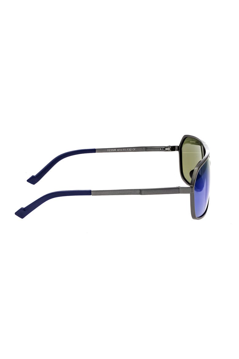 Fornax Aluminium Polarized Sunglasses, Alternate, color, Gunmetal/Blue