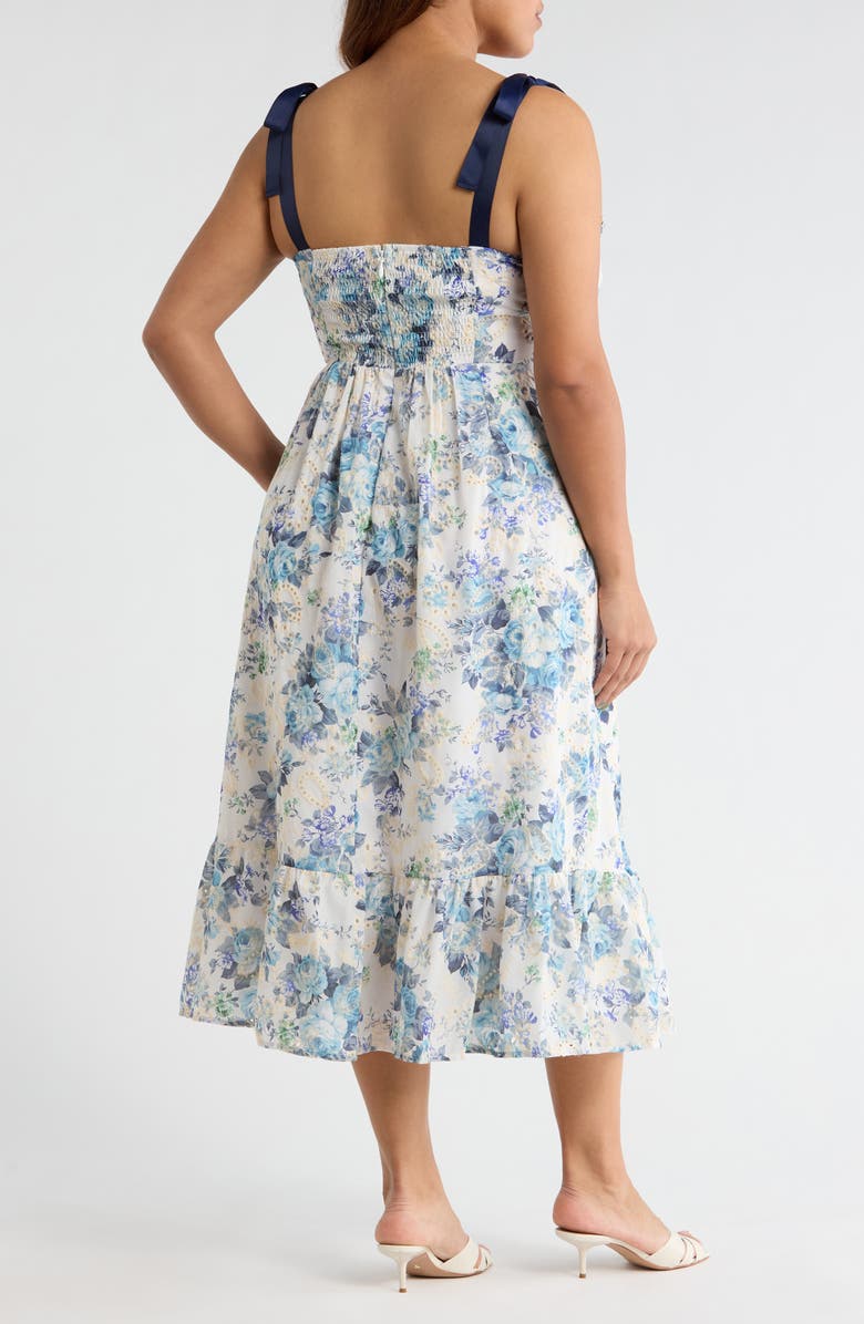 SUGARLIPS Majesty Villa Garden Floral Sundress, Alternate, color,