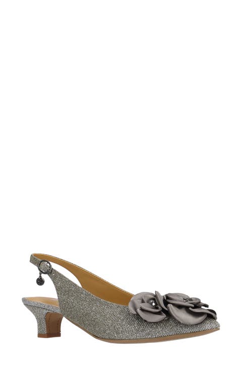 Jozey Pointed Toe Slingback Pump (Women)