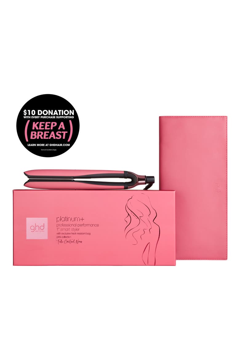 Pink Platinum+ Styler 1-Inch Flat Iron, Alternate, color, PINK