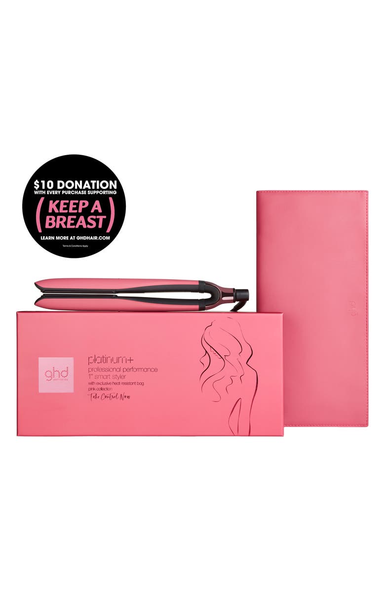 ghd Pink Platinum+ Styler 1-Inch Flat Iron, Alternate, color,