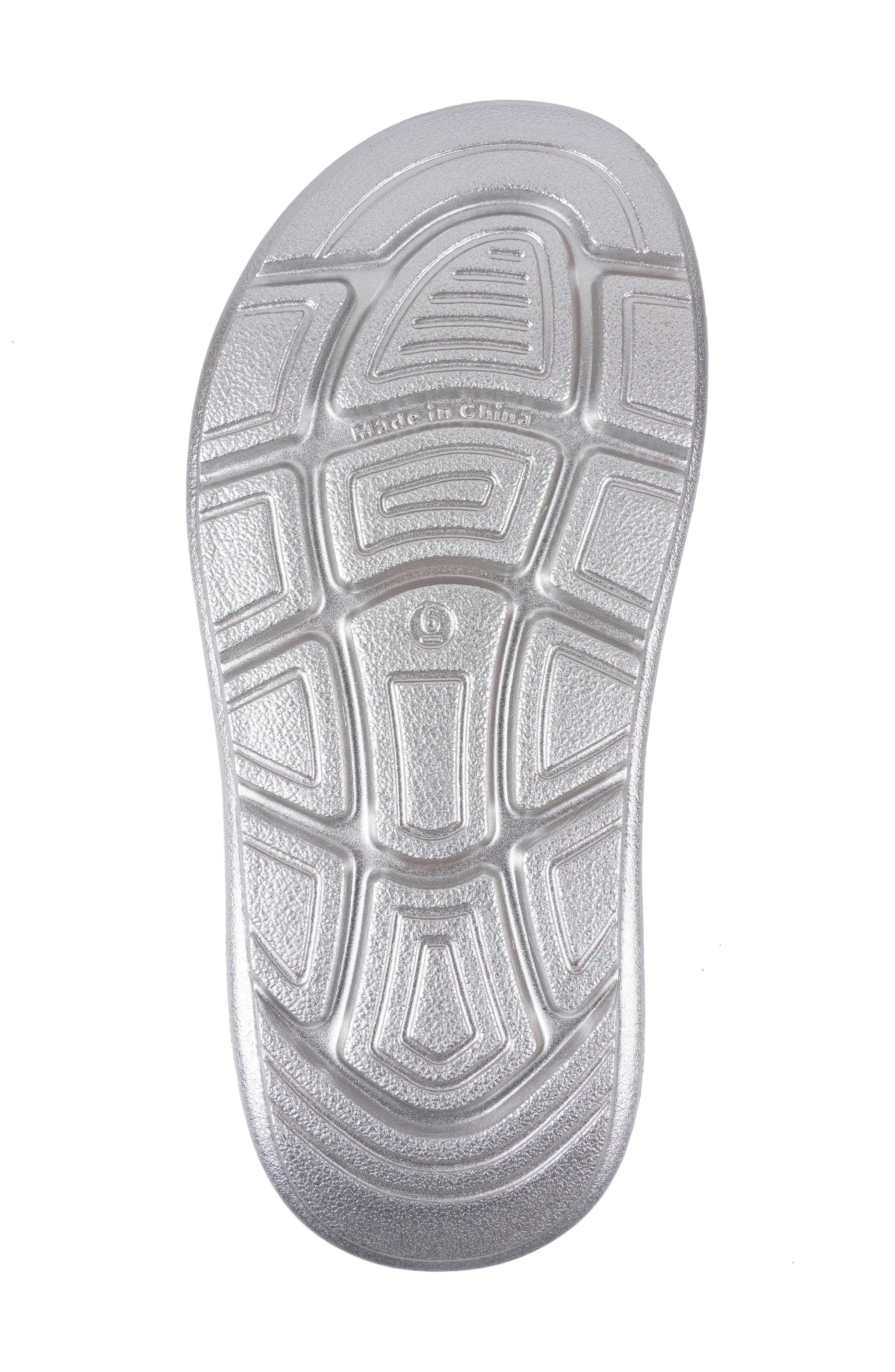 Cassinella Embellished Sandal, Alternate, color, SILVER/ CLEAR