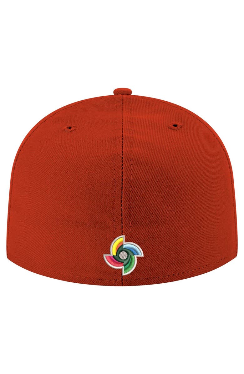 New Era Men's New Era  Red Spain Baseball 2026 World Baseball Classic 59FIFTY Fitted Hat, Alternate, color, 