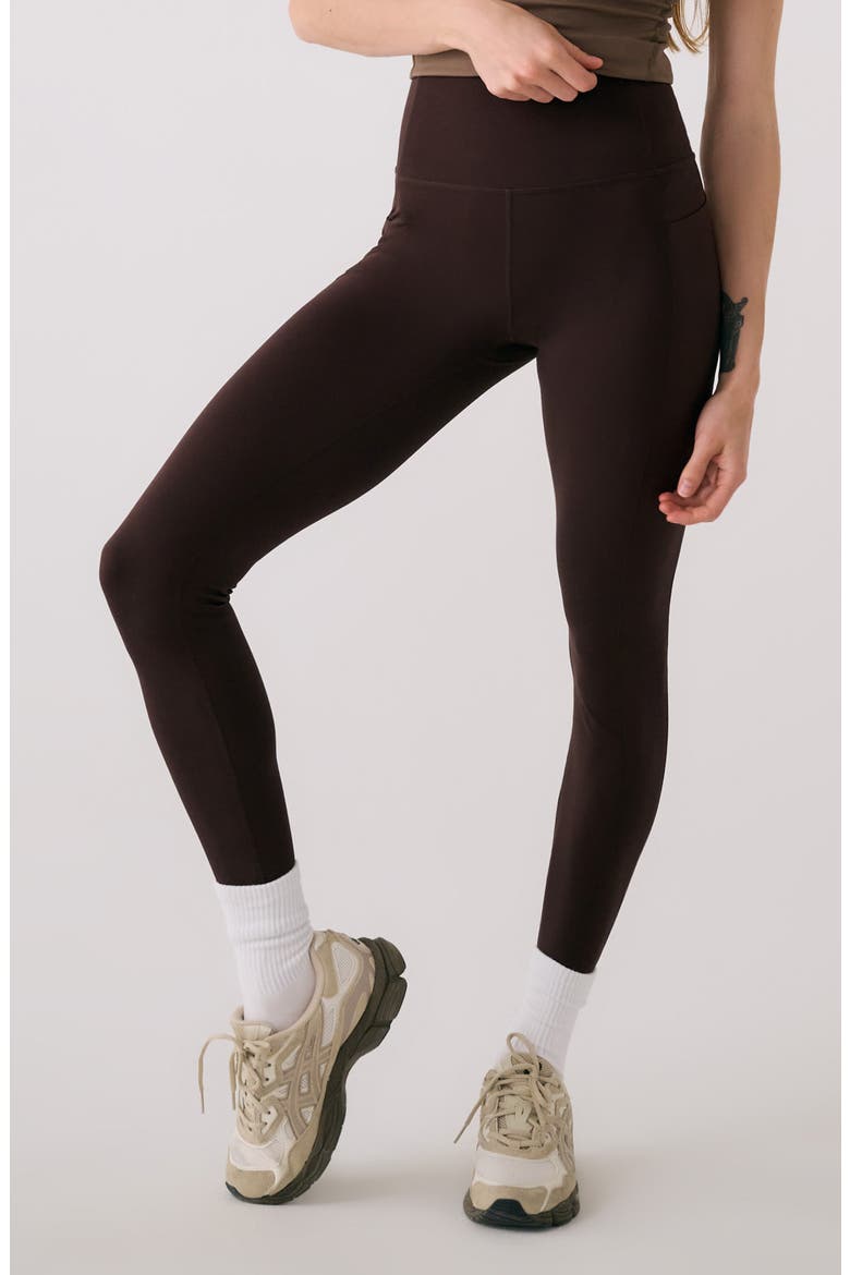 Step Up Ankle Leggings, Main, color, JAVA