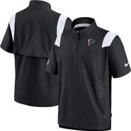 Nike Men's Nike Black Atlanta Falcons Sideline Coaches Chevron Lockup Pullover Top