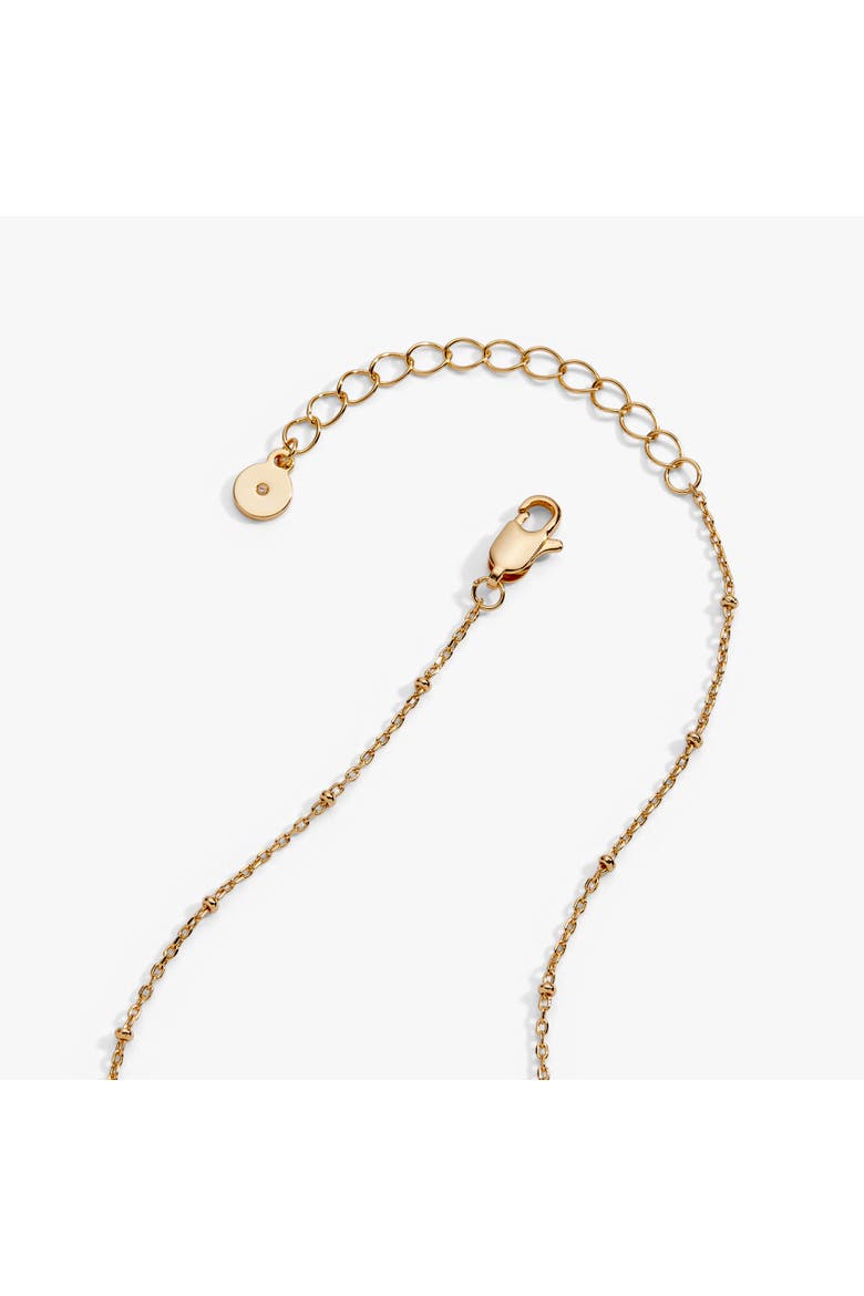 Tennis Racket Y-Necklace, Alternate, color, Gold