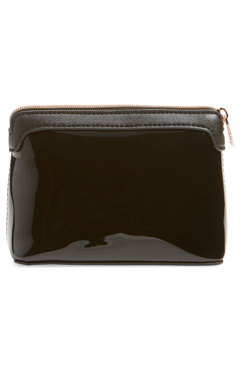 Ted Baker London Layered Bow Makeup Bag, Alternate, color, 