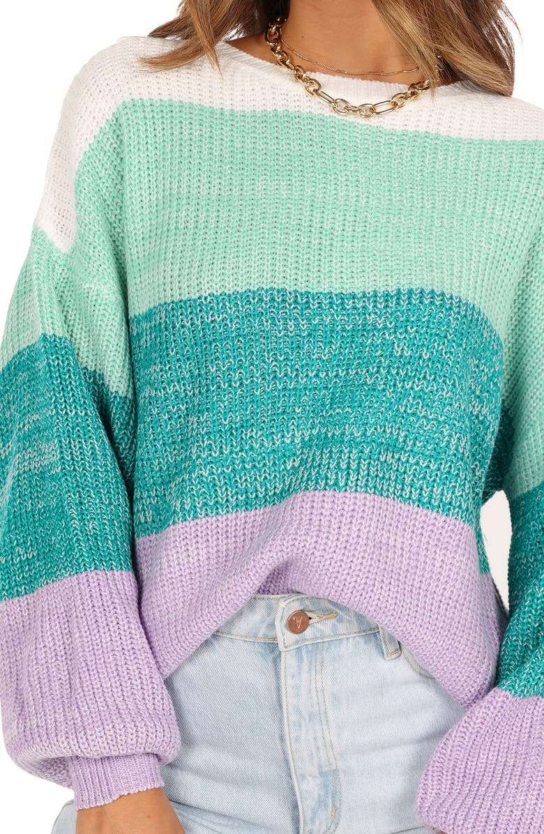 Petal & Pup Danielle Stripe Sweater, Alternate, color, 