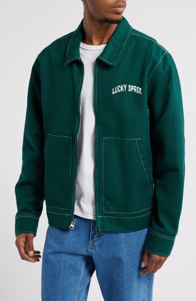 PacSun Cotton Graphic Gas Jacket, Main, color, 