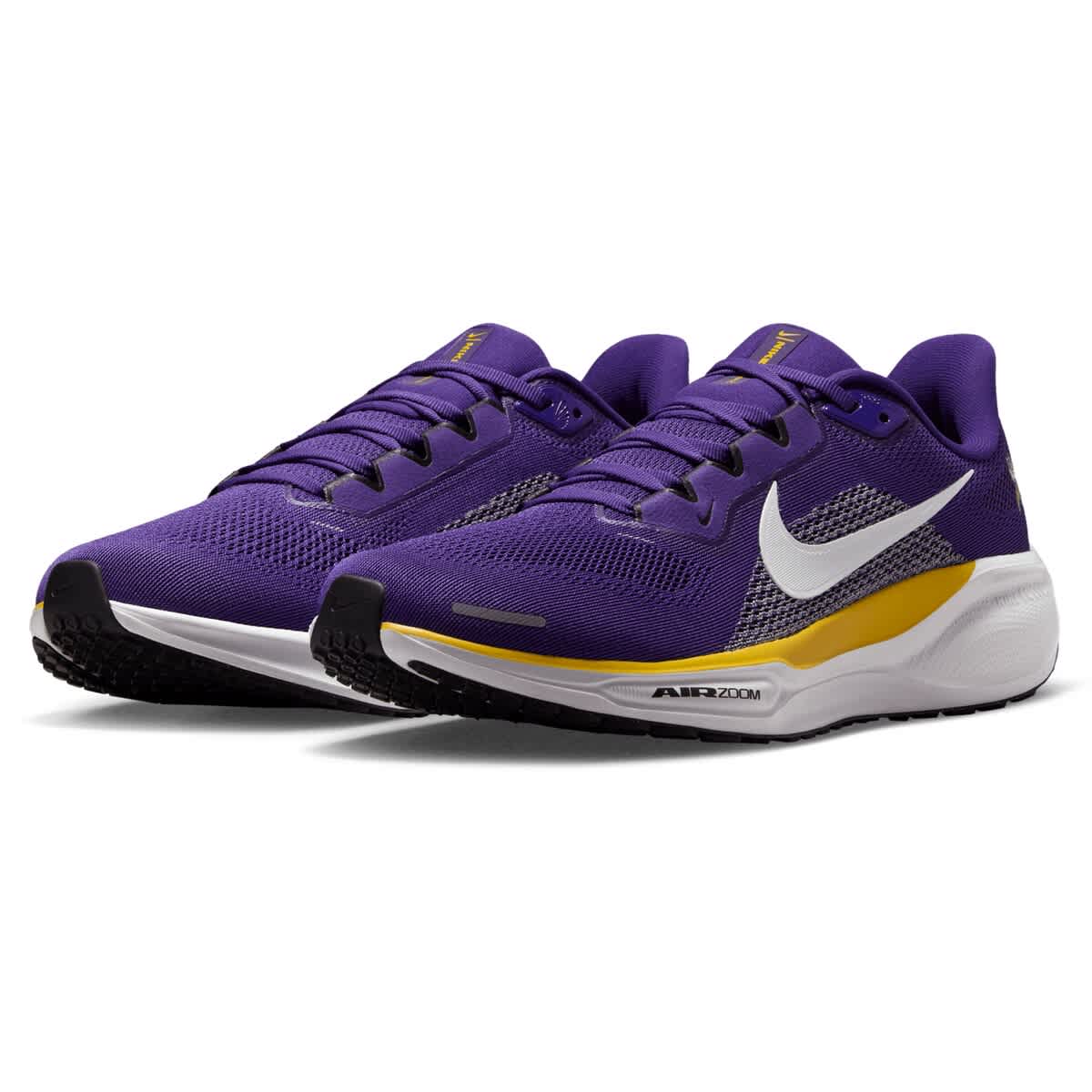Nike Unisex Nike  Purple Minnesota Vikings Air Zoom Pegasus 41 Sneakers, Alternate, color, Purple