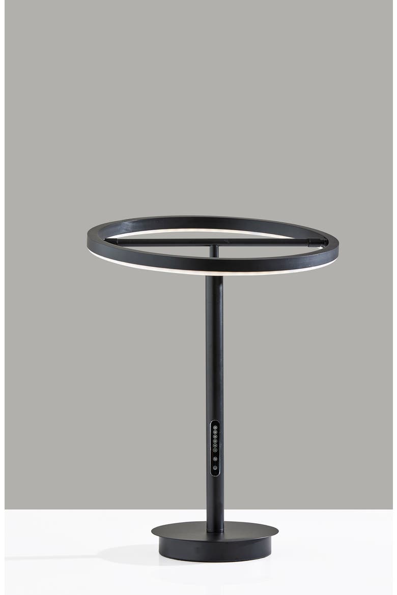 Falcon LED Table Lamp, Alternate, color, BLACK