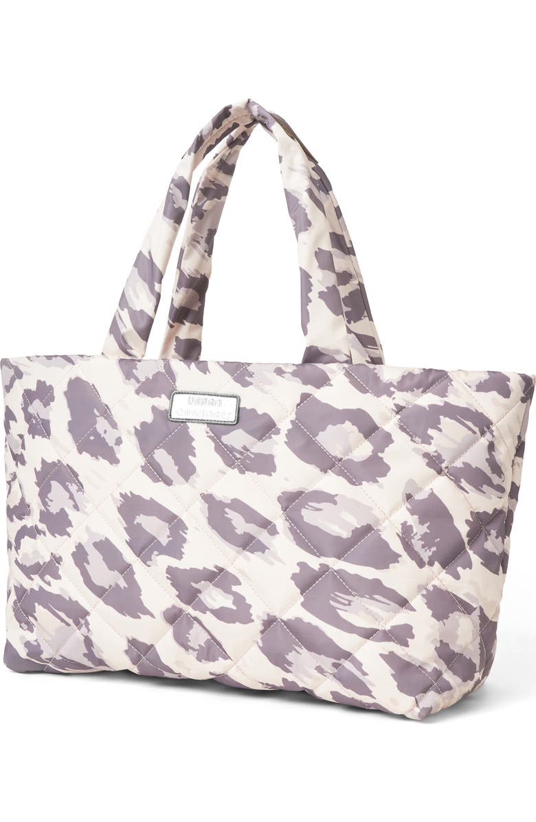 Urban Originals Woven Tote Bag, Alternate, color, Leopard
