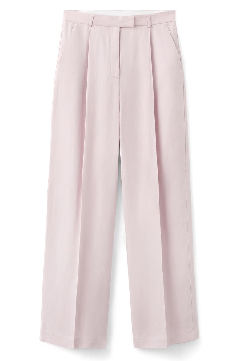 Marina Pleated Pants, Alternate, color, LIGHT/ PASTEL PURPLE