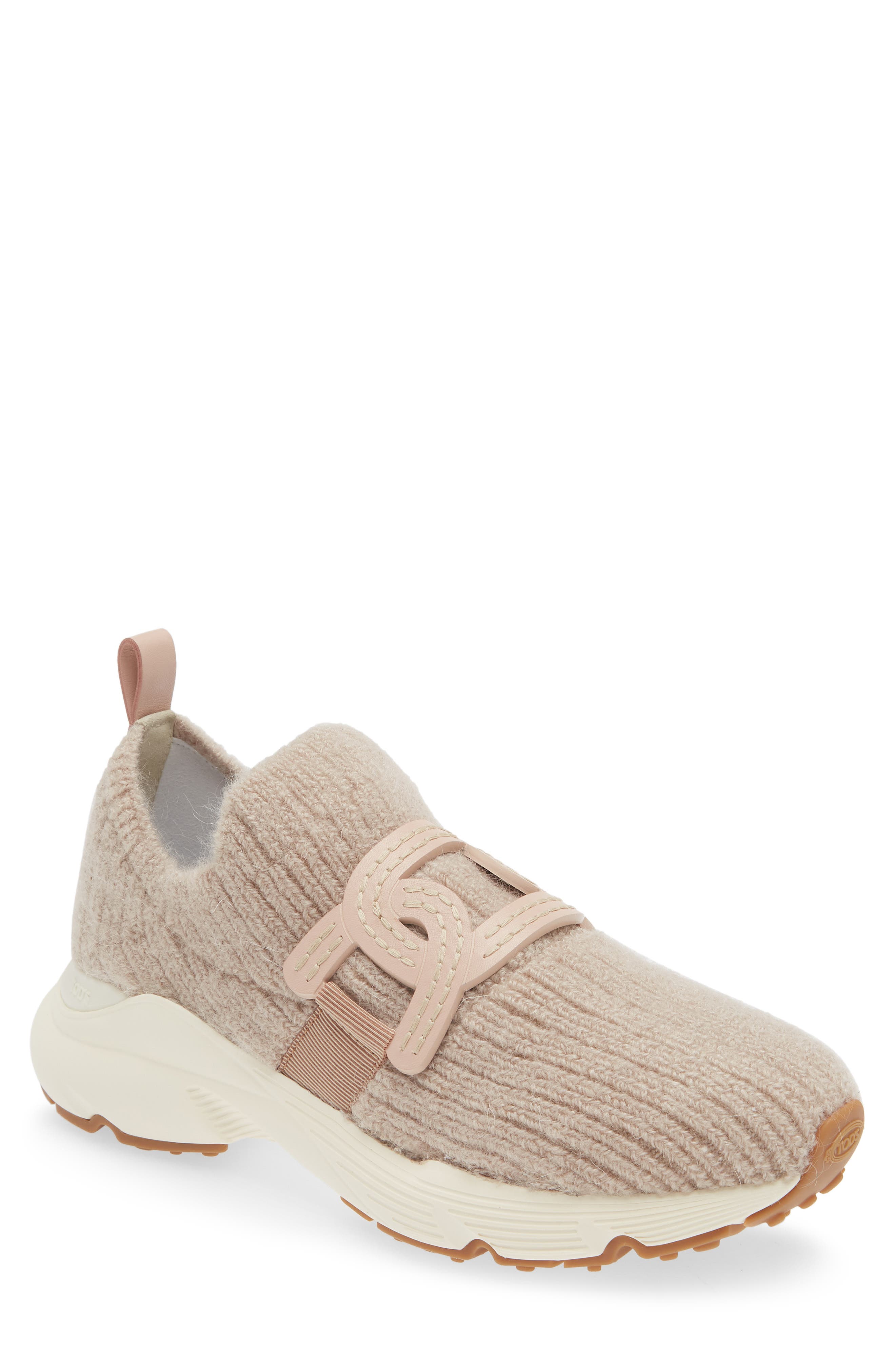 Tod
s Kate Knit Slip-On Sneaker, Main, color, 