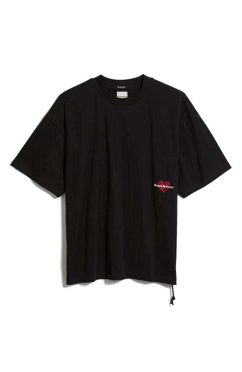 Ksubi HBL Ekcess Oversize Embroidered T-Shirt, Alternate, color, 