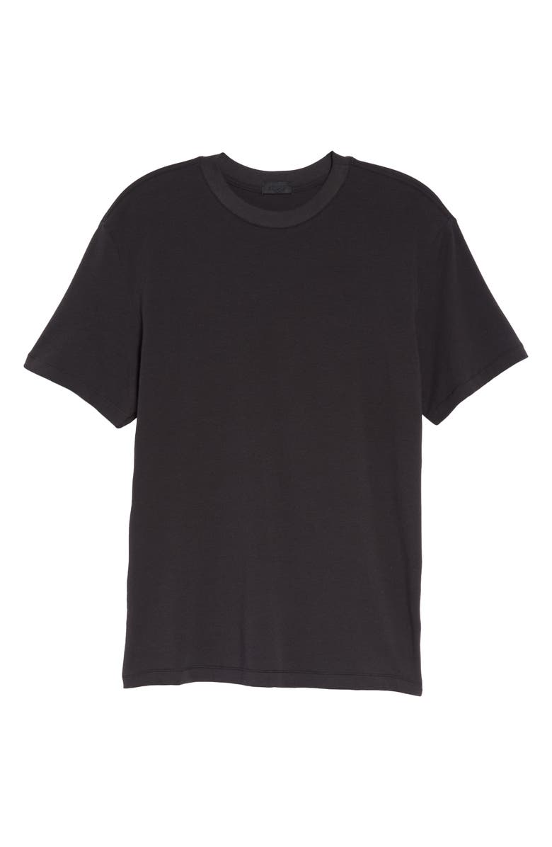 SKIMS Boyfriend T-Shirt, Alternate, color, Onyx