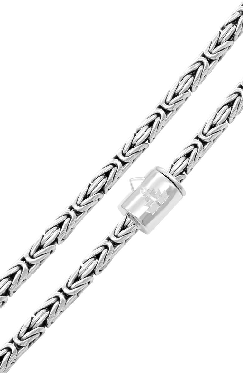 DEVATA Sterling Silver Chain Necklace, Alternate, color, 