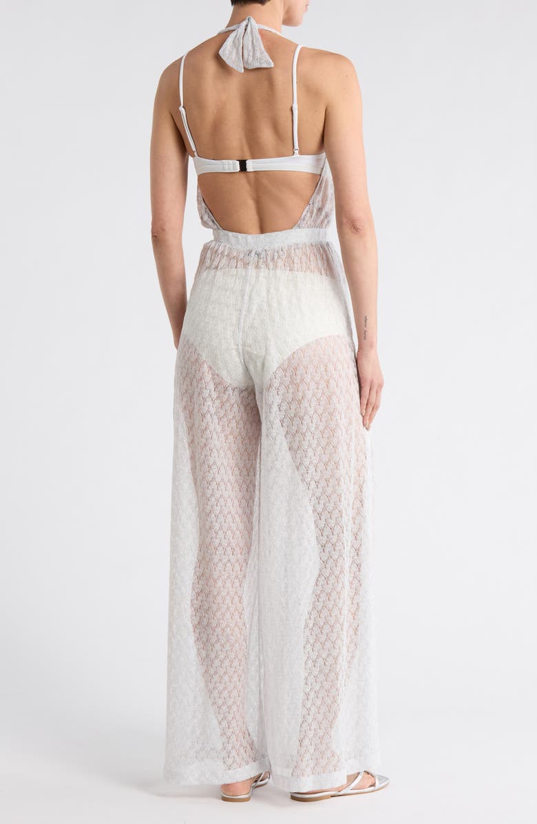 M Missoni Halter Jumpsuit, Alternate, color, 