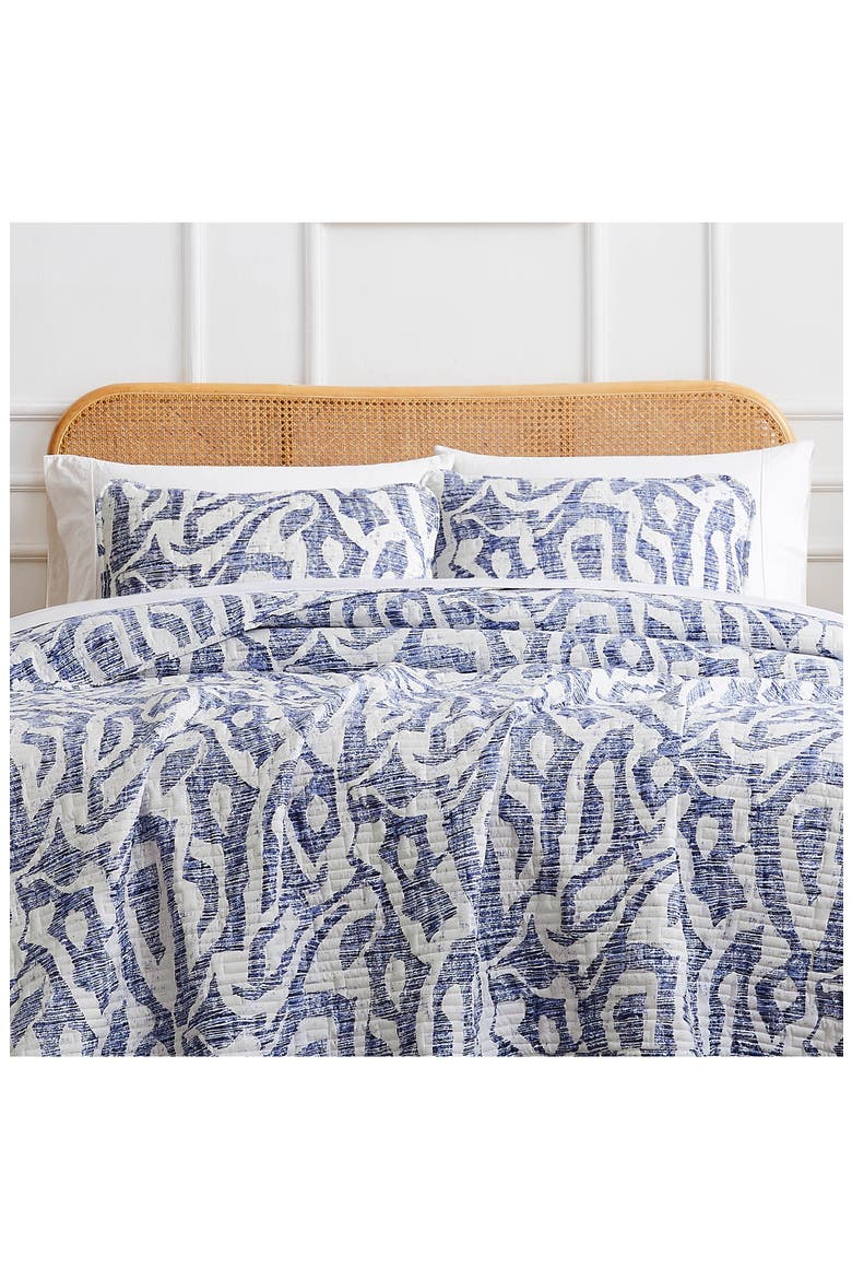 Khari Quilt & Sham Set, Alternate, color, BLUE