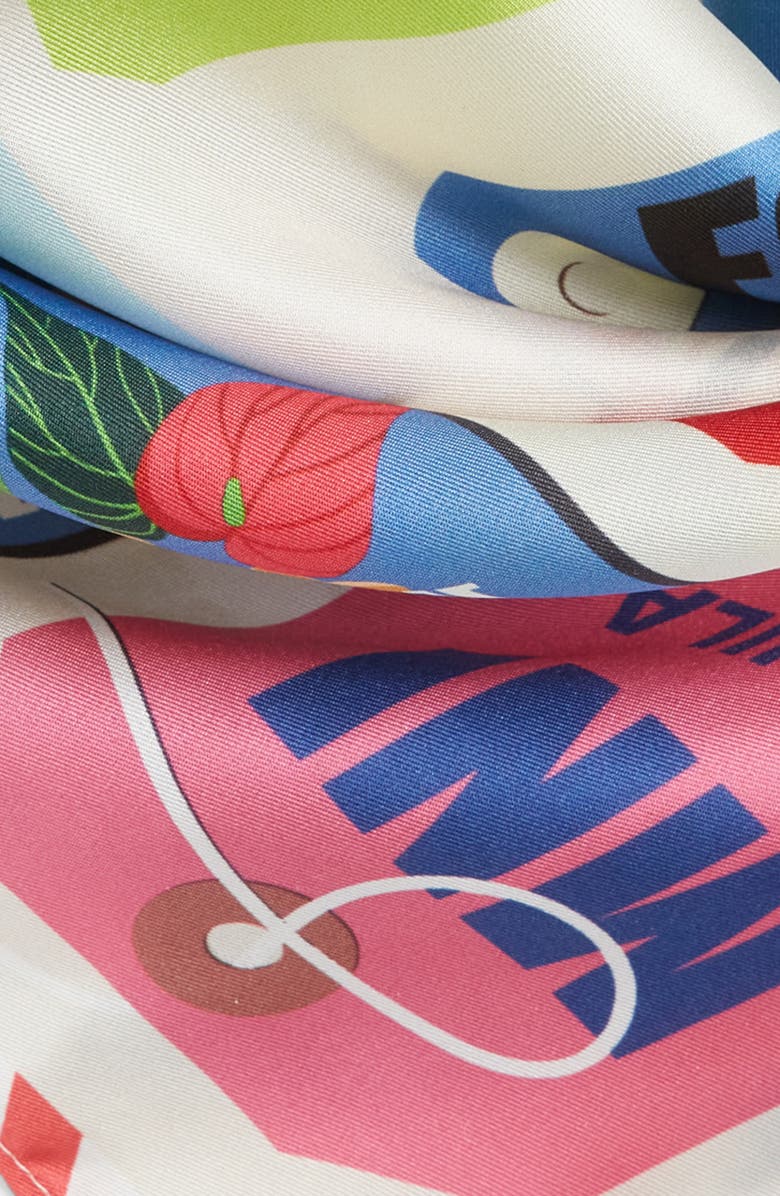 Echo Jet Set Silk Bandana, Alternate, color, 