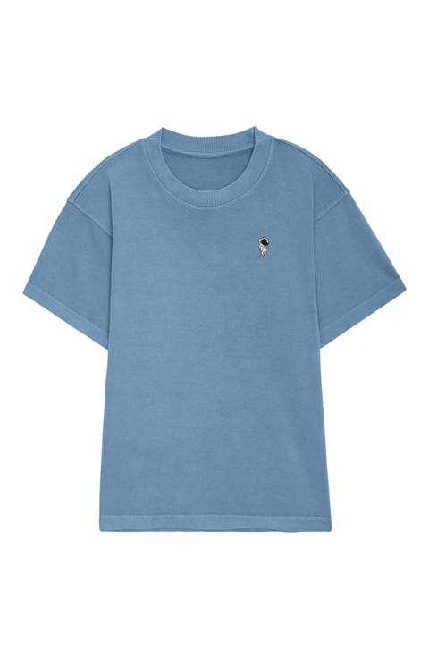 Mens Astronaut Heavyweight Pigment Dye Tee