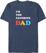 Lost Gods Mens Lost Gods I'm The Favorite Dad T Shirt