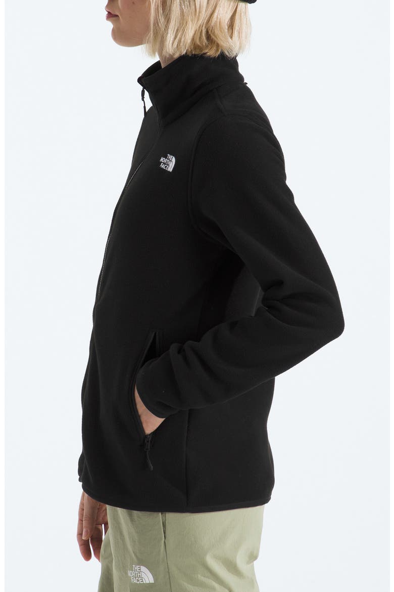 Glacier Fleece Jacket, Alternate, color, TNF BLACK