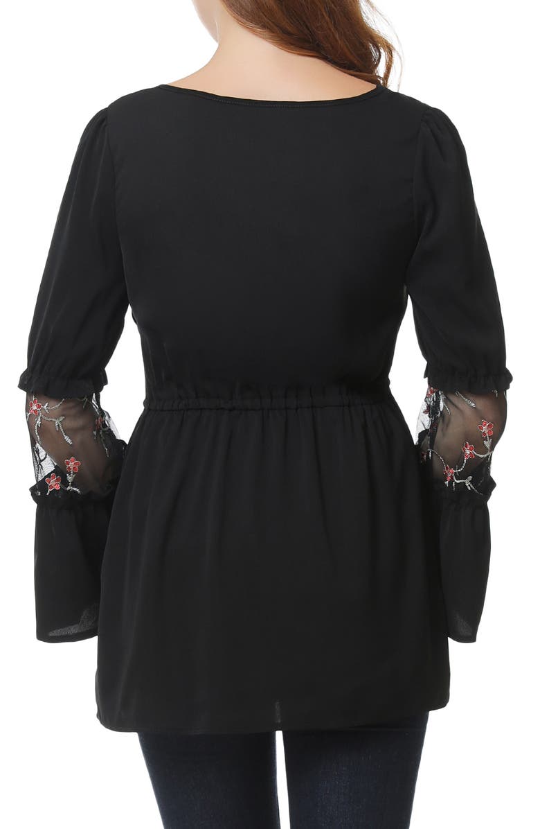 Kimi and Kai Celestia Babydoll Maternity Top, Alternate, color,