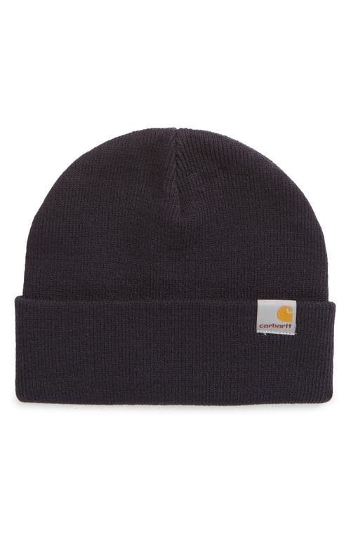 Carhartt Work In Progress Stratus Beanie in Dark Navy 