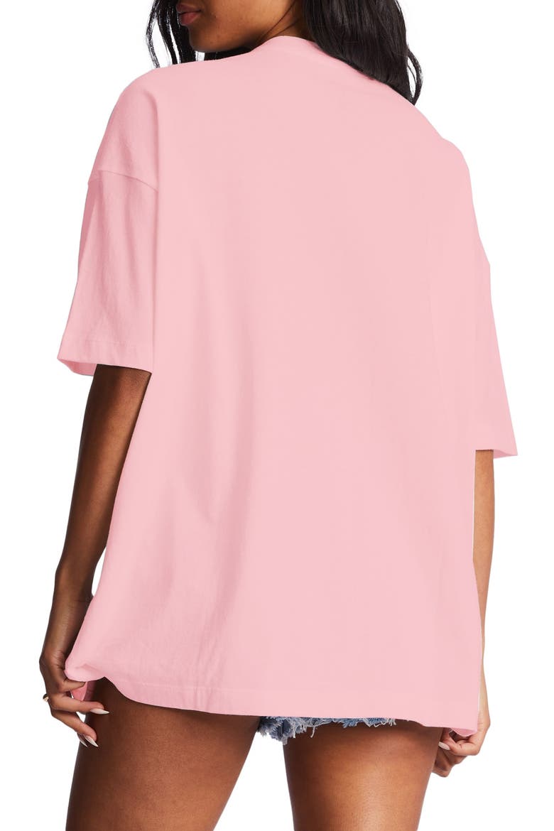 Good Vibes Cotton Graphic Tee, Alternate, color, SOFT PINK