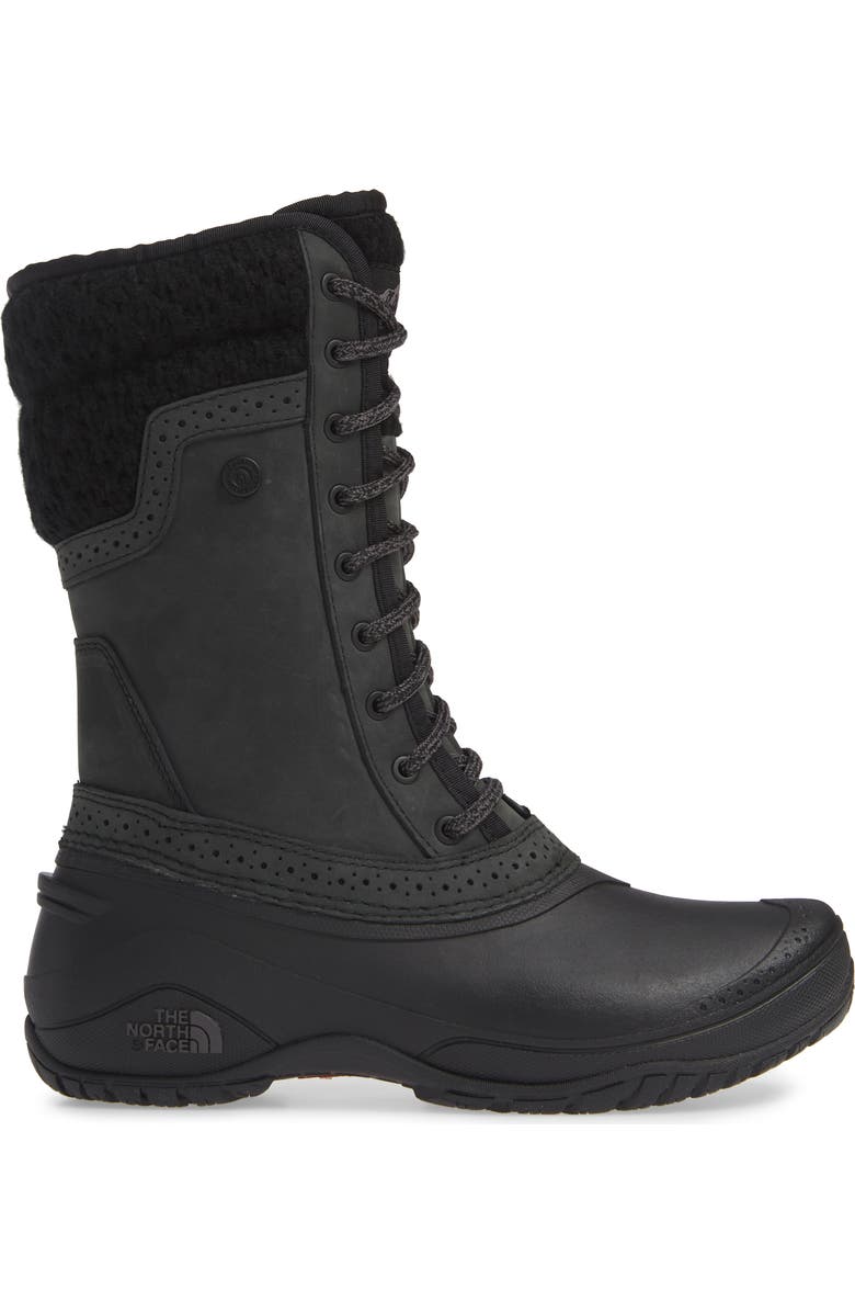The North Face Shellista Waterproof Insulated Snow Boot, Alternate, color,