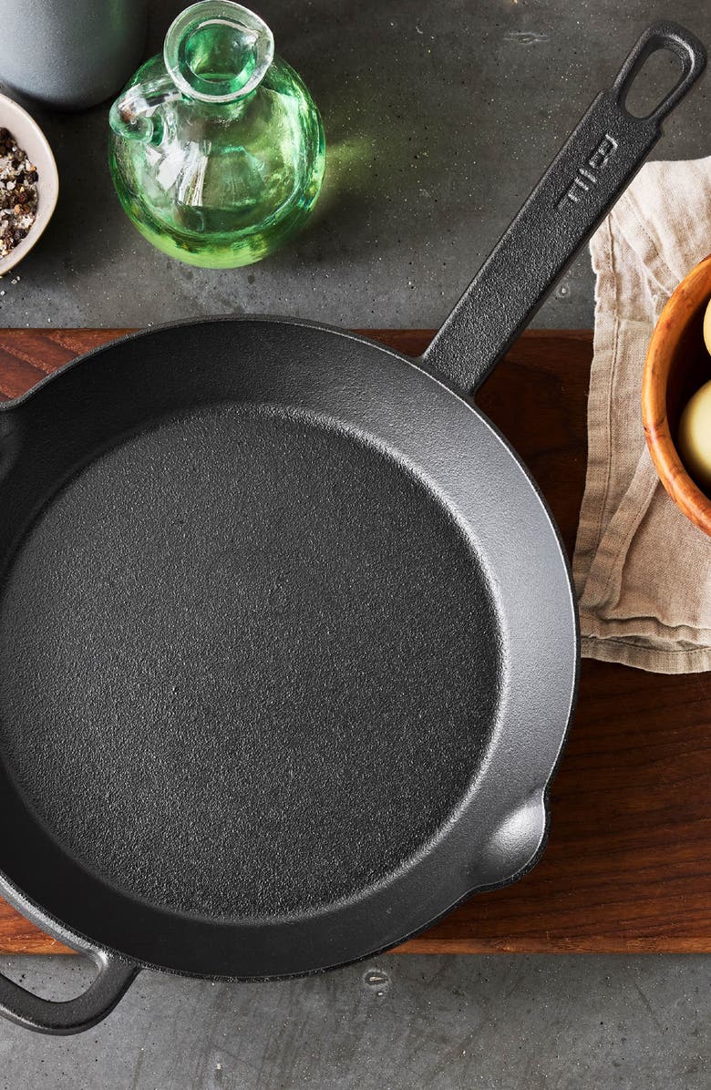 GreenPan x Bobby Flay 12-Inch Cast Iron Frypan, Alternate, color, Black
