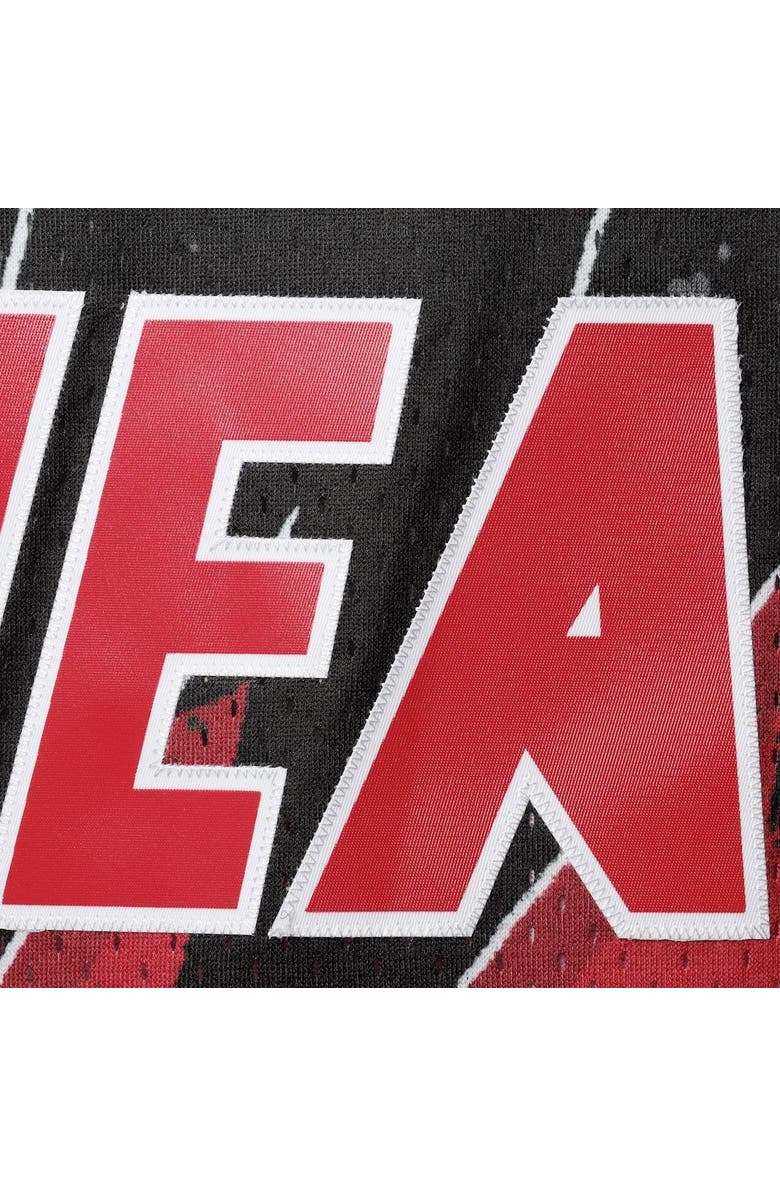 Mitchell & Ness Men's Mitchell & Ness Tim Hardaway Scarlet Miami Heat Hardwood Classics 1996/97 Hyper Hoops Swingman Jersey, Alternate, color, 