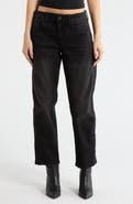 Vigoss Retro Raw Hem Ankle Palazzo Jeans