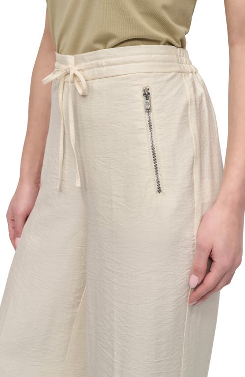 Dkny Drawstring Pants In Neutral