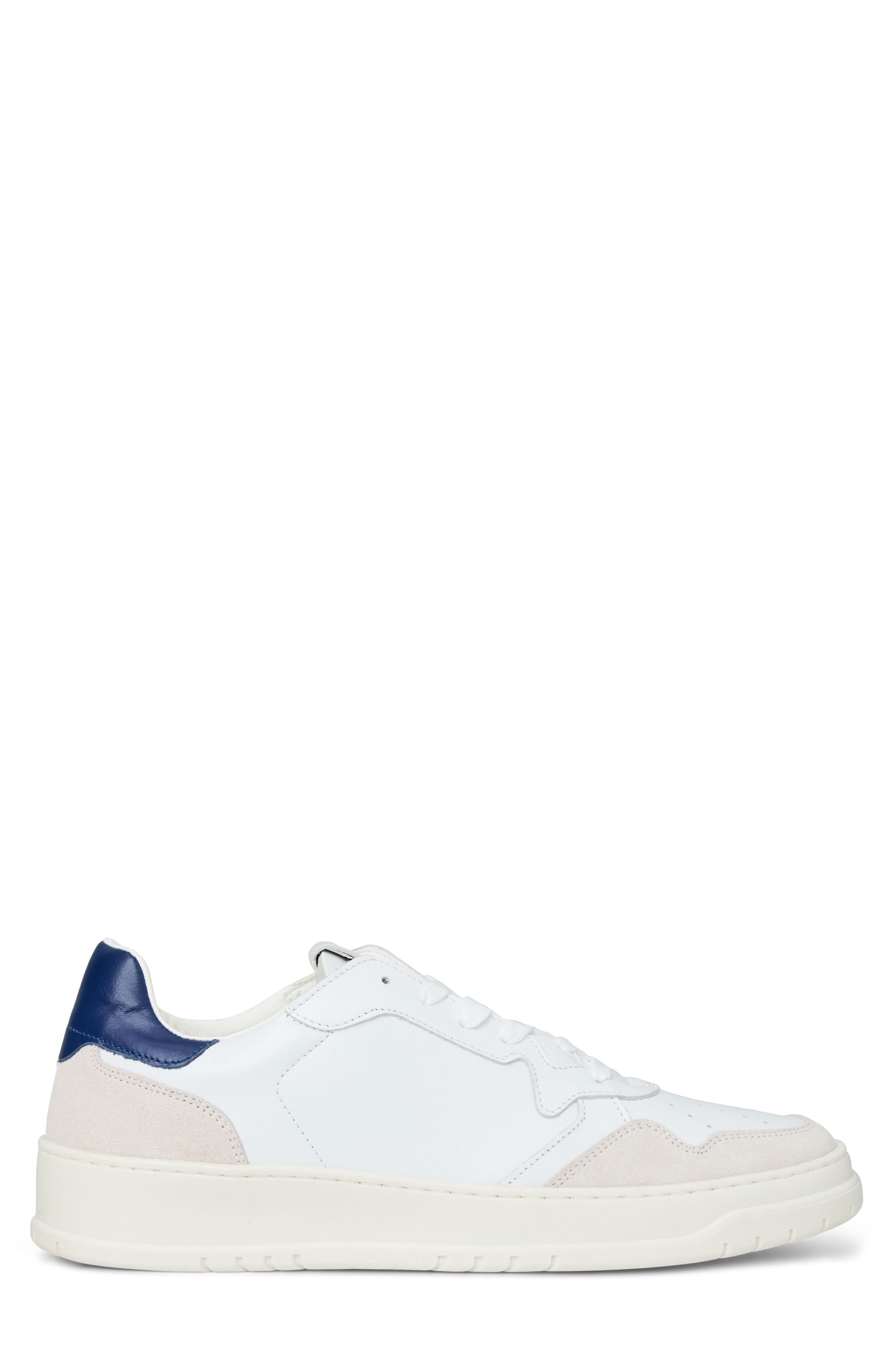 Bruno Magli Henry Low Top Sneaker, Alternate, color, White