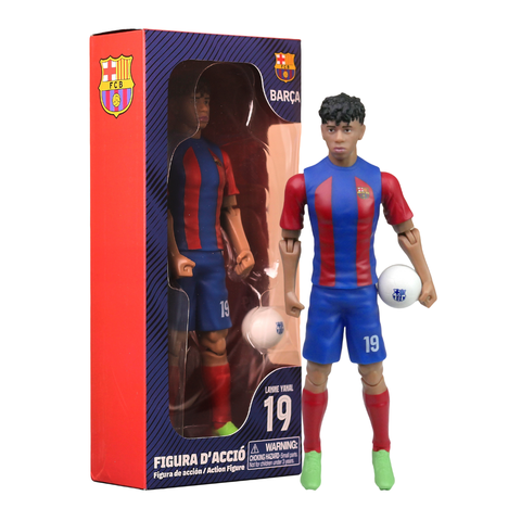 SOCKERS FC Barcelona Lamine Yamal 8" Collectible Soccer Action Figure