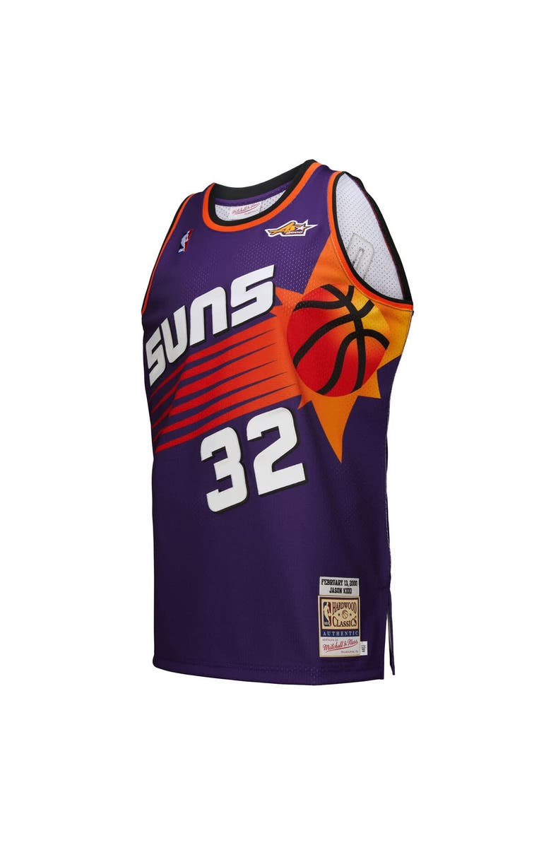Mitchell & Ness Men's Mitchell & Ness Jason Kidd Purple Phoenix Suns 2000 NBA All-Star Game Authentic Jersey, Alternate, color, Purple