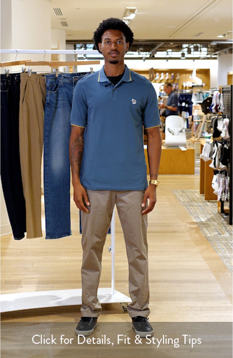 Zebra Organic Cotton Piqué Polo, sales video thumbnail