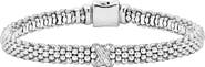 LAGOS Signature Caviar Diamond Rope Bracelet