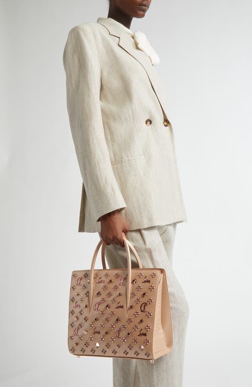 Christian Louboutin Paloma Loubinthesky Leather Top Handle Bag