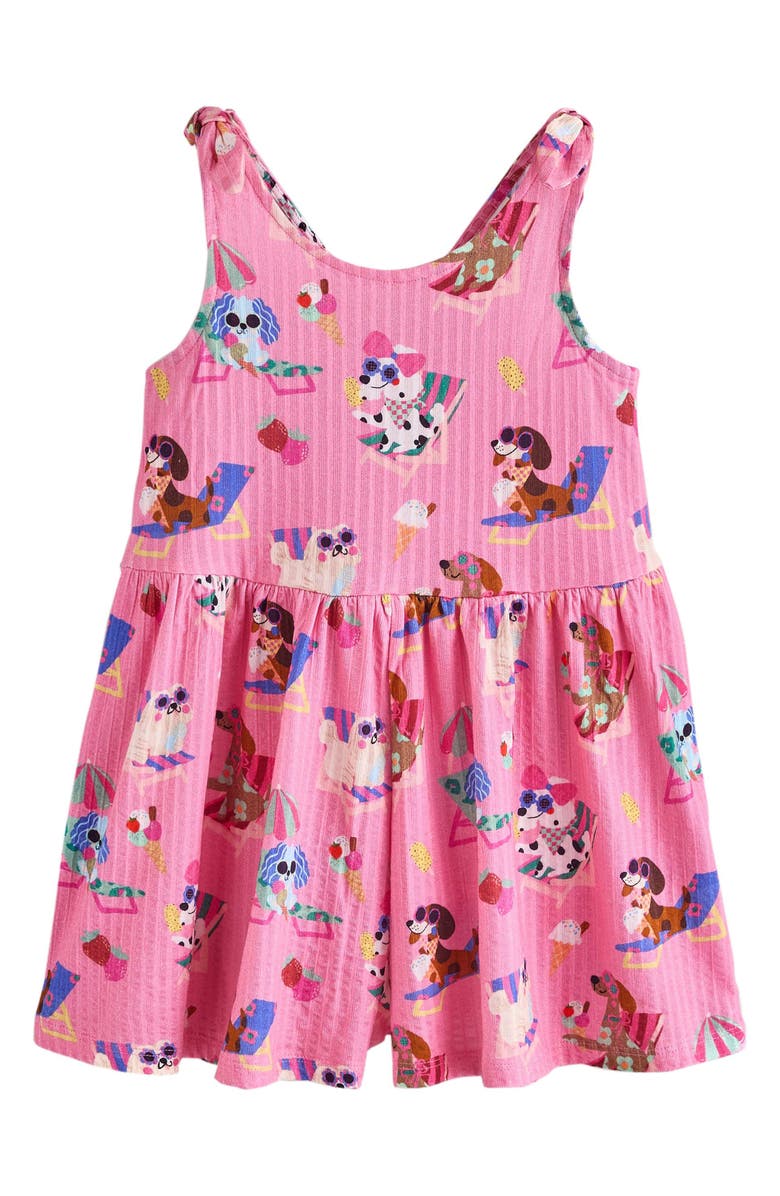 NEXT Kids' Tie Strap Romper, Main, color, Pink