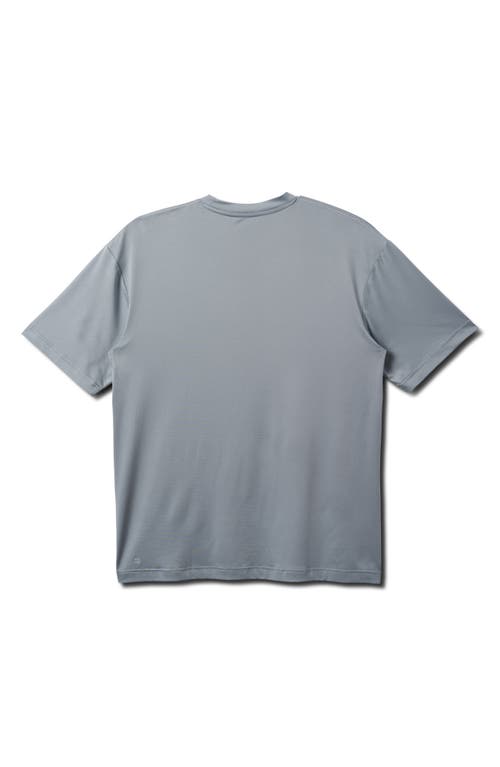 Quiksilver Everyday Surf Short Sleeve Rashguard In Smoked Gray