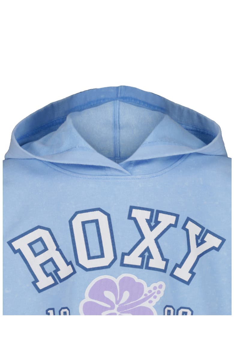 Kids' Aloha Oversize Graphic Hoodie, Alternate, color, AIRY BLUE