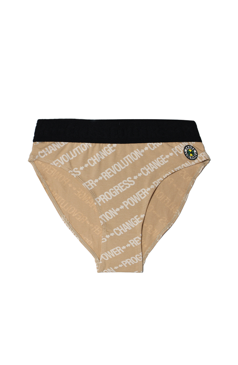 Cross Colours Power Revolution Progress Change Bikini Brief, Main, color, Nude