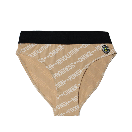 Cross Colours Power Revolution Progress Change Bikini Brief In Nude